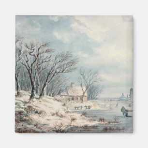 Landscape: Winter Magnet