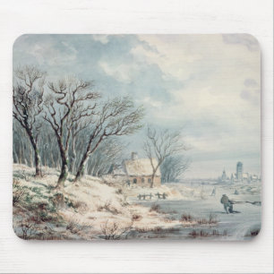 Landscape: Winter Mouse Mat