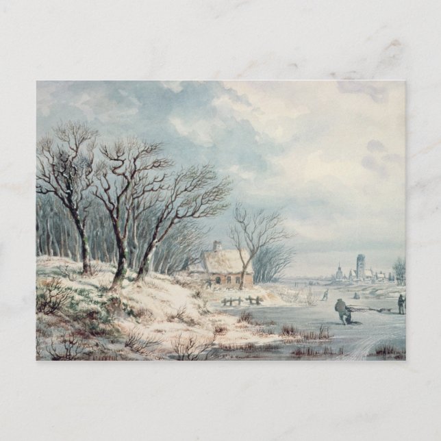 Landscape: Winter Postcard (Front)
