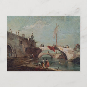 Landscape with a Canal Postcard