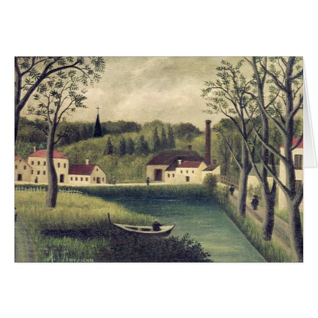 Landscape with a Fisherman, after 1886 (Front Horizontal)
