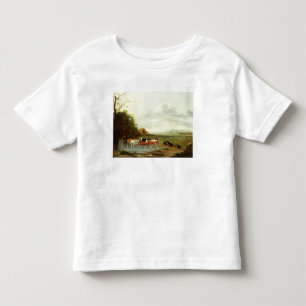 Landscape with a Herdsman and Cattle (oil on canva Toddler T-Shirt