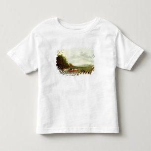 Landscape with a Herdsman and Cattle (oil on canva Toddler T-Shirt