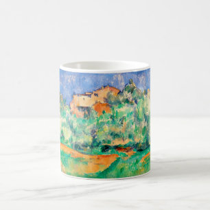 Landscape with a House, Cezanne Coffee Mug