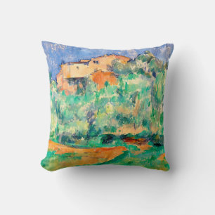 Landscape with a House, Cezanne Cushion