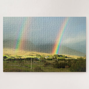 Landscape with a Rainbow Jigsaw Puzzle