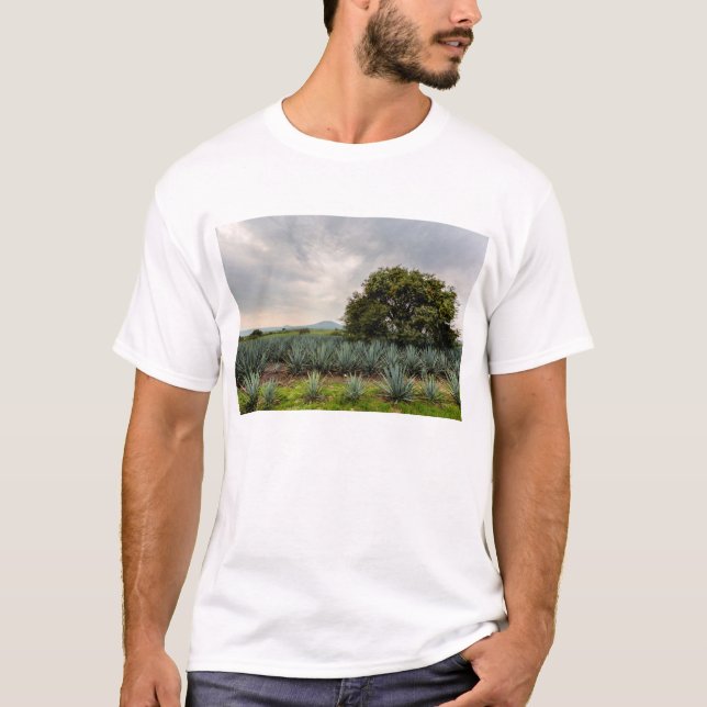 Landscape With Blue Agave T-Shirt (Front)
