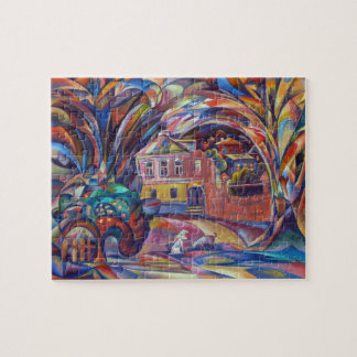 Landscape with Caramel Taste difficult Puzzle gift