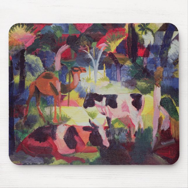 Landscape with Cows and a Camel Mouse Mat (Front)