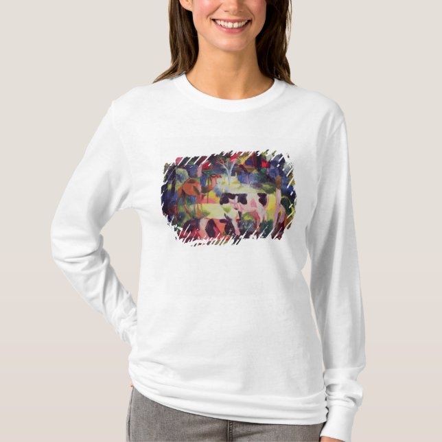 Landscape with Cows and a Camel T-Shirt (Front)