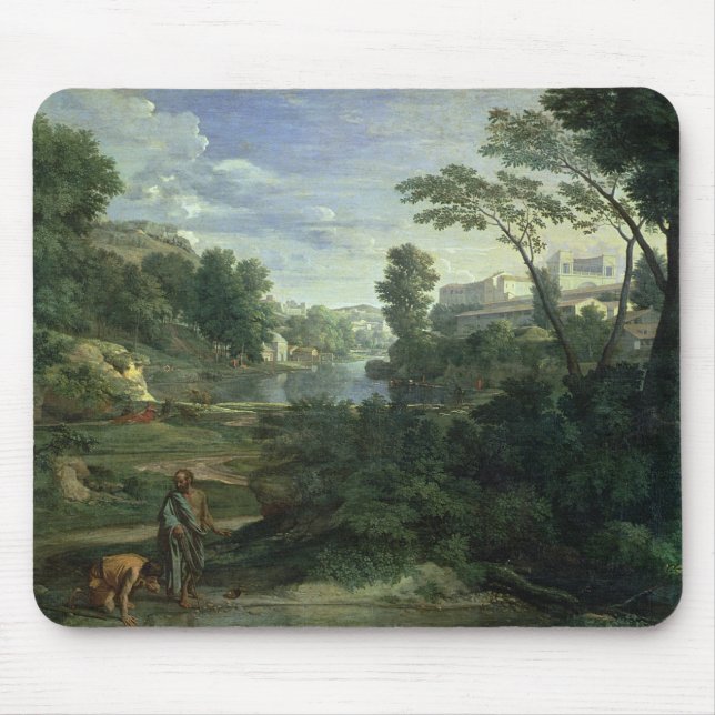 Landscape with Diogenes, 1648 Mouse Mat (Front)