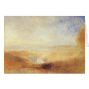 Landscape with Distant River Bay by Joseph Turner
