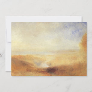 Landscape with Distant River Bay by Joseph Turner