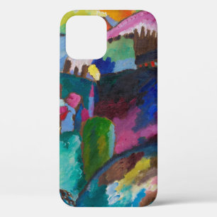 Landscape with Factory Chimney, Wassily Kandinsky iPhone 12 Case