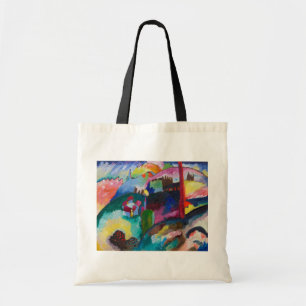 Landscape with Factory Chimney, Wassily Kandinsky Tote Bag