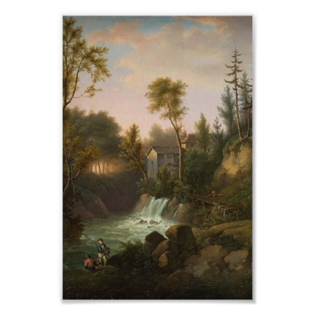 Landscape With Fishermen Photo Print (Front)