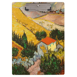 Landscape with House and PloughmaVincent van Gogh  Clipboard