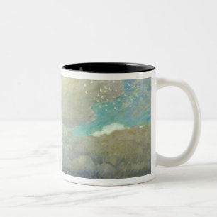 Landscape with Huts, 1900 Two-Tone Coffee Mug