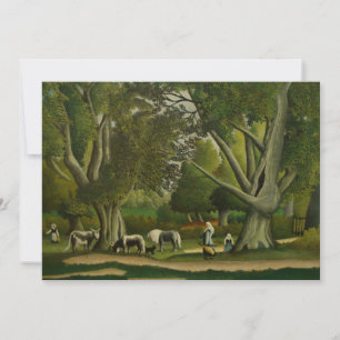 Landscape with Milkmaids by Henri Rousseau
