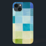 Landscape with Multicolored Pixilated Squares iPhone 13 Case<br><div class="desc">Megan Meagher created this piece utilising a style known as digital pixilation. Artists use computer programs to design and draw their pieces,  producing impressionistic renderings of real world settings. If you love abstract,  experimental art this print is for you!</div>