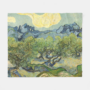 Landscape with Olive Vincent Willem van Gogh Fleece Blanket