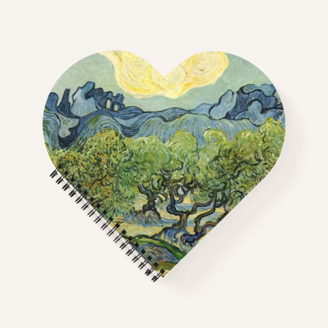 Landscape with Olive Vincent Willem van Gogh    Notebook (Front)
