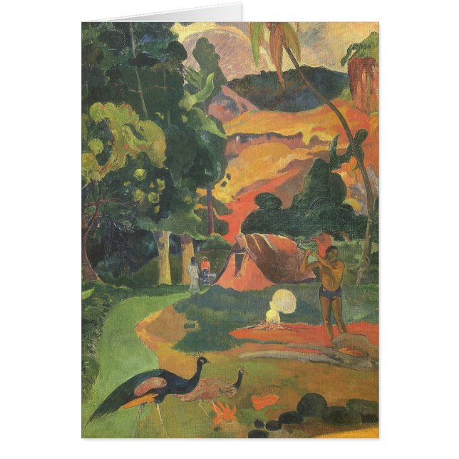 Landscape with Peacocks by Paul Gauguin (Front)
