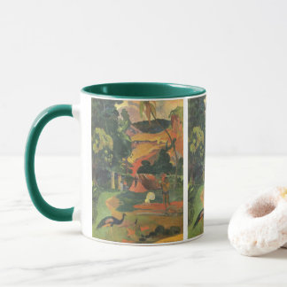 Landscape with Peacocks by Paul Gauguin Mug
