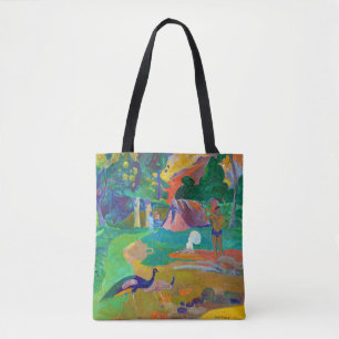 Landscape with Peacocks, Gauguin Tote Bag