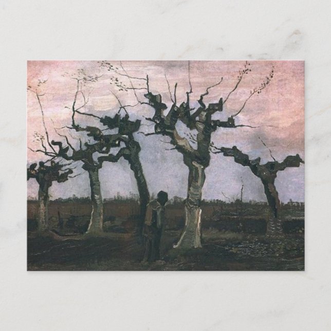 Landscape with Pollard Willows Postcard (Front)