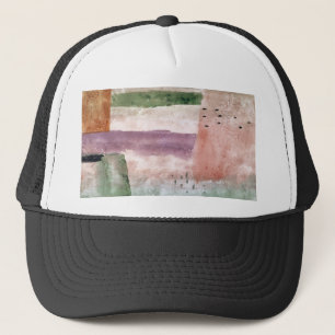 Landscape with Poplars (1929) by paul klee Trucker Hat