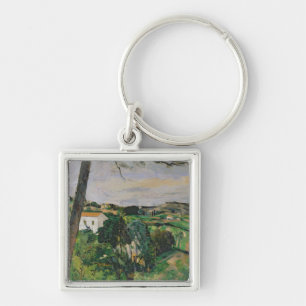 Landscape with red roof or The pine at the Key Ring