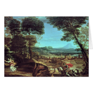Landscape with St.George and the Dragon, c.1610