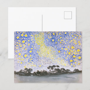Landscape with Stars   Henri Edmond Cross   Postcard