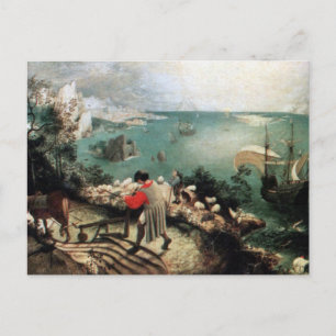 Landscape with the Fall of Icarus - 1558 Postcard