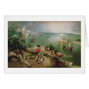 Landscape with the Fall of Icarus, c.1555