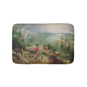 Landscape with the Fall of Icarus, c.1555 Bath Mat