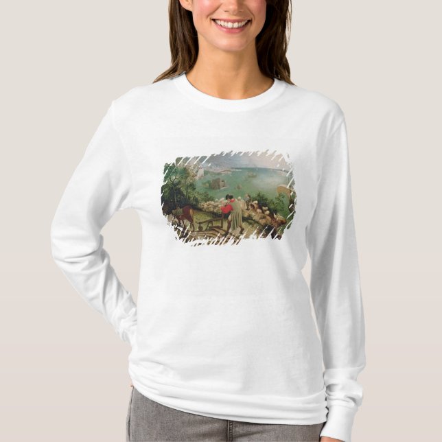 Landscape with the Fall of Icarus, c.1555 T-Shirt (Front)