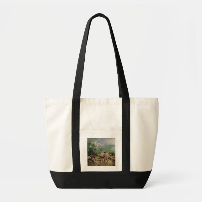 Landscape with the Fall of Icarus, c.1555 Tote Bag (Front)