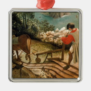 Landscape with the Fall of Icarus Metal Tree Decoration