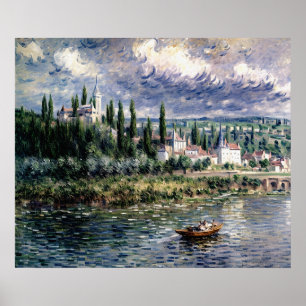 Landscape with Thunderstorm Poster