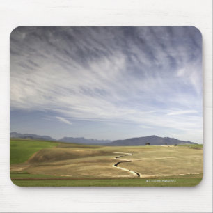 Landscape with wheat fields, Grabouw, Western Mouse Mat