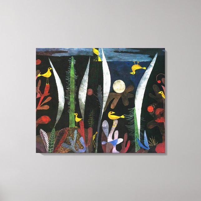 Landscape with Yellow Birds | Paul Klee | Canvas Print (Front)