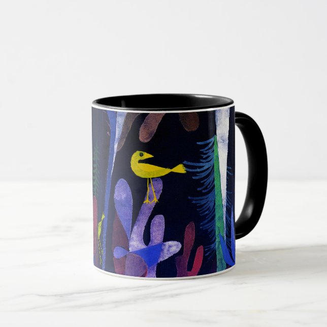 Landscape with Yellow Birds, Paul Klee Mug (Front Right)