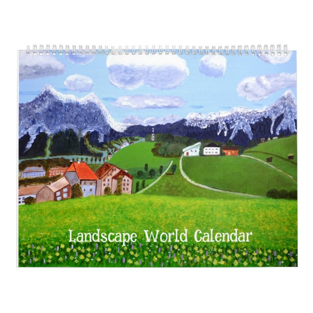 Landscape World Calendar  (Cover)