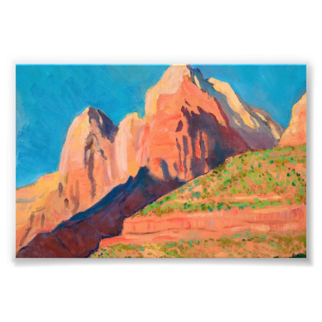 Landscape, Zion National Park by Maynard Dixon Photo Print (Front)