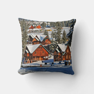 Landscapemountain,ski,snow,winter,active,air,cold, Cushion