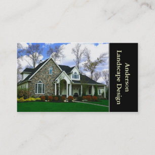 Landscaper or Landscaping Design Business Card