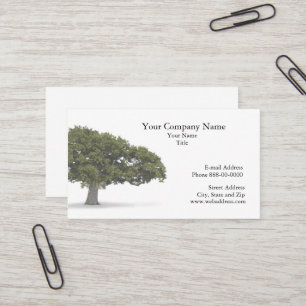 Landscaper Tree Trimmer Business Card