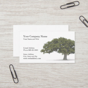 Landscaper Tree Trimmer Business Card